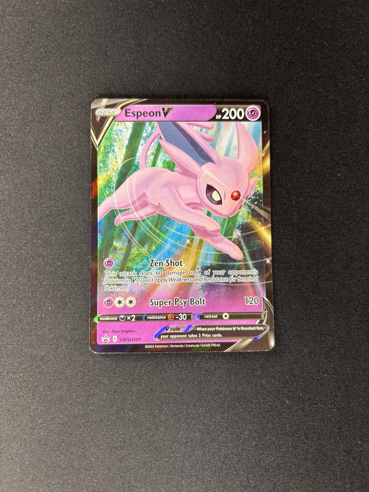 Espeon V – Sword & Shield Promo – #SWSH201 – NM