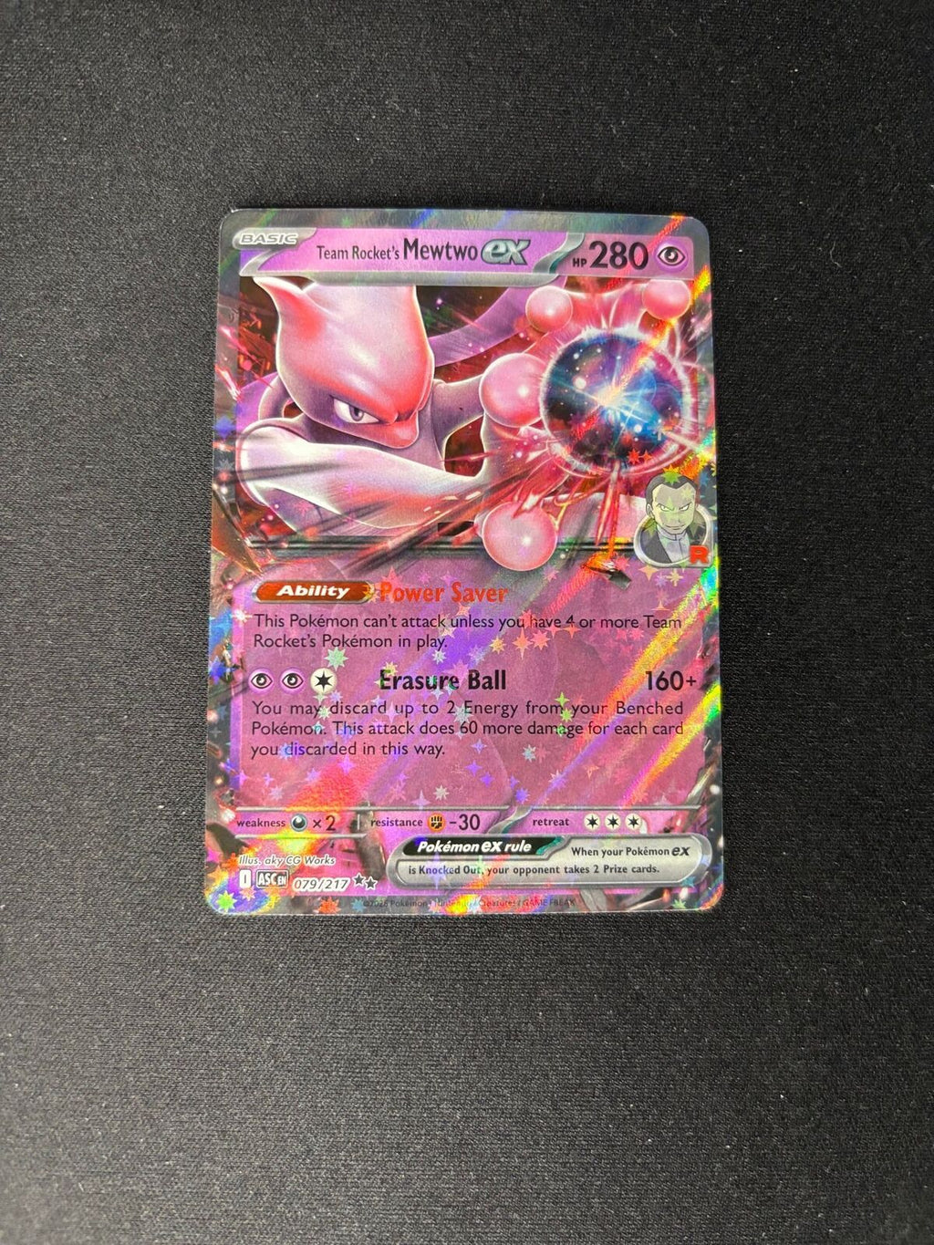Team Rocket's Mewtwo ex – Ascended Heroes – #079/217 – NM