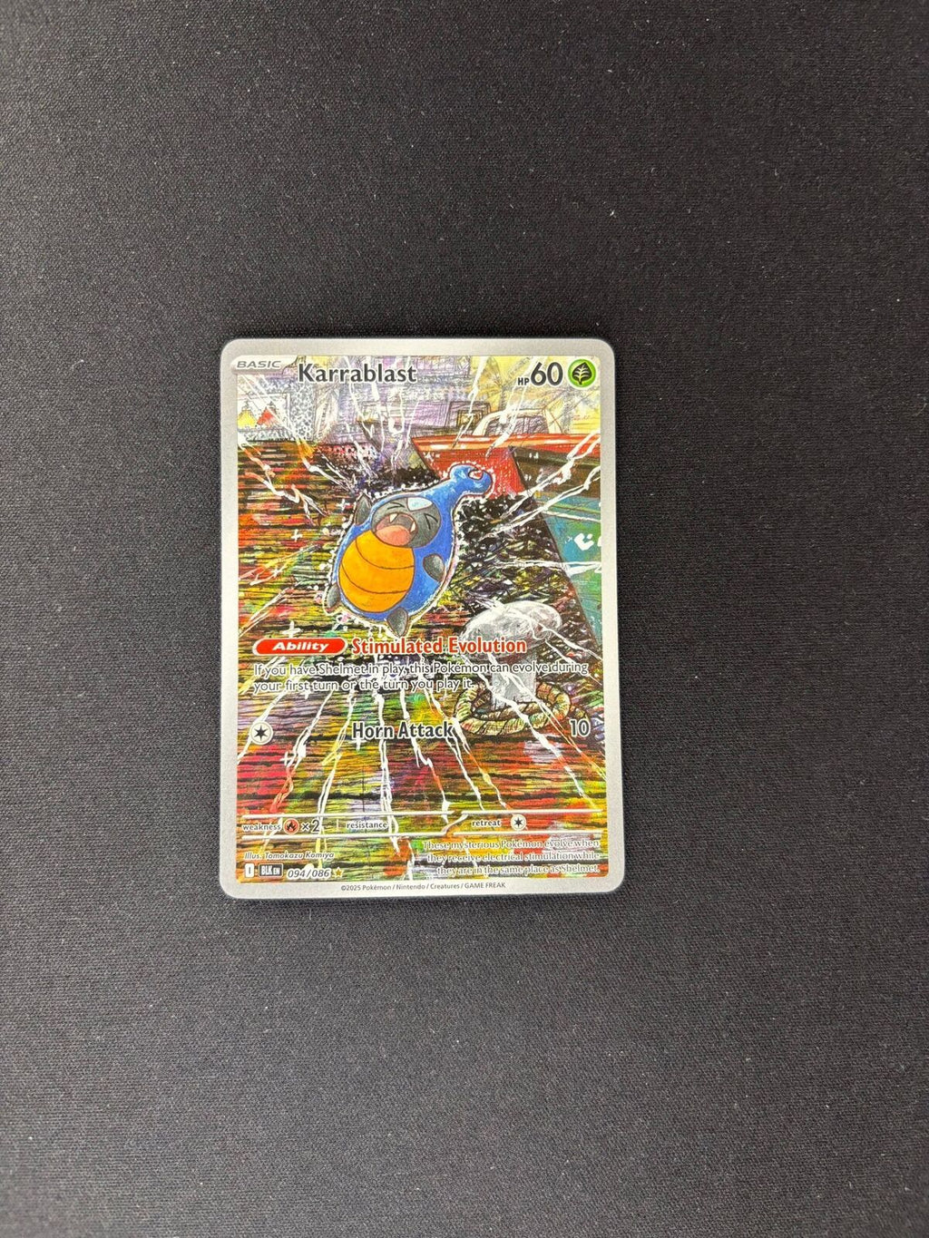 Karrablast – Black Bolt – Illustration Rare – #094/086 – NM