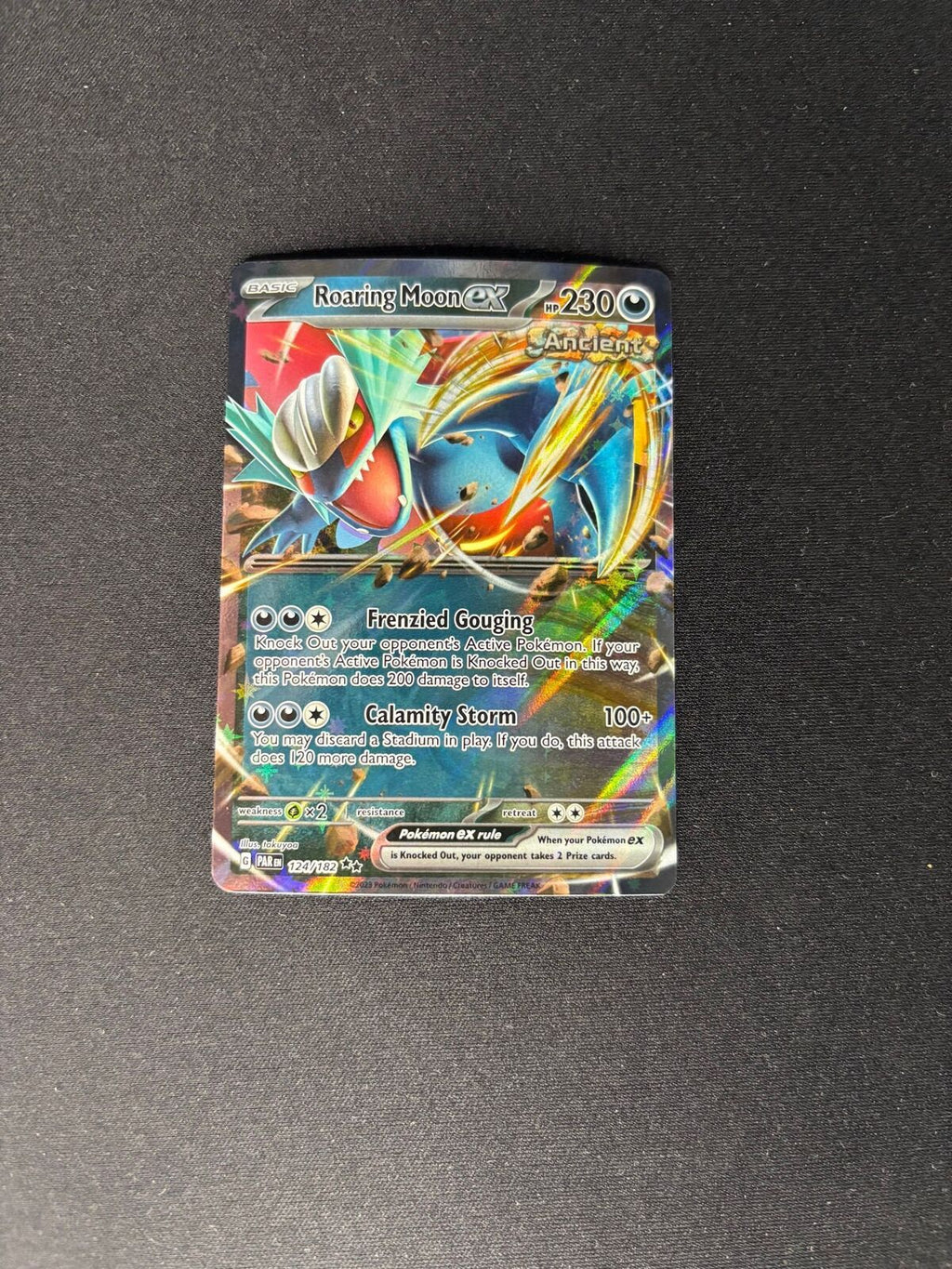 Roaring Moon ex – Paradox Rift – #124/182 – NM