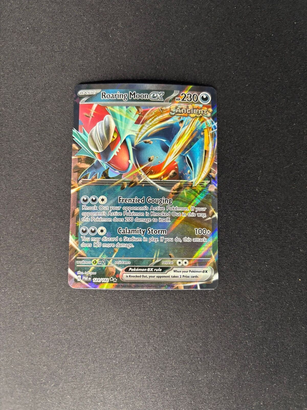 Roaring Moon ex – Paradox Rift – #124/182 – NM