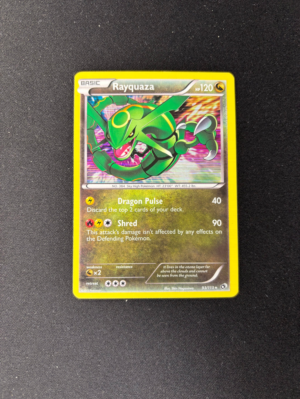 Rayquaza – Legendary Treasures – #93 – LP