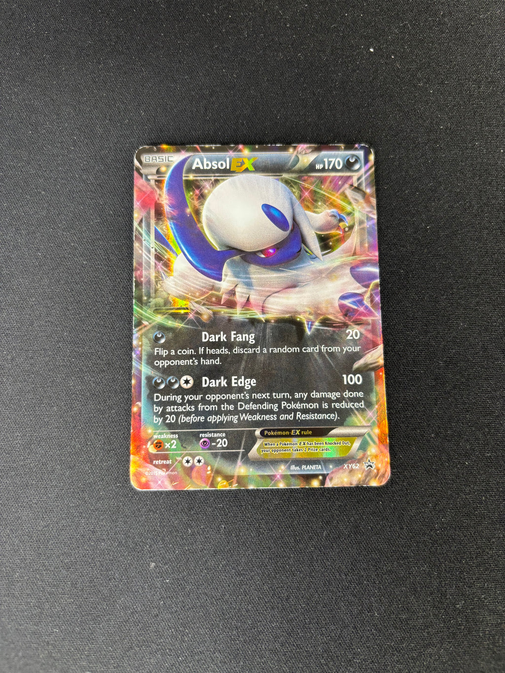 Absol EX – XY Promos – #XY62 – LP