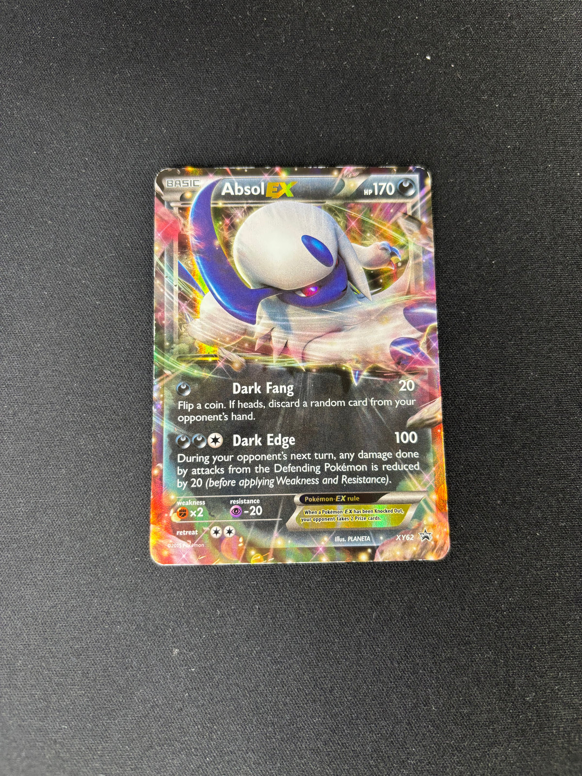 Absol EX – XY Promos – #XY62 – LP