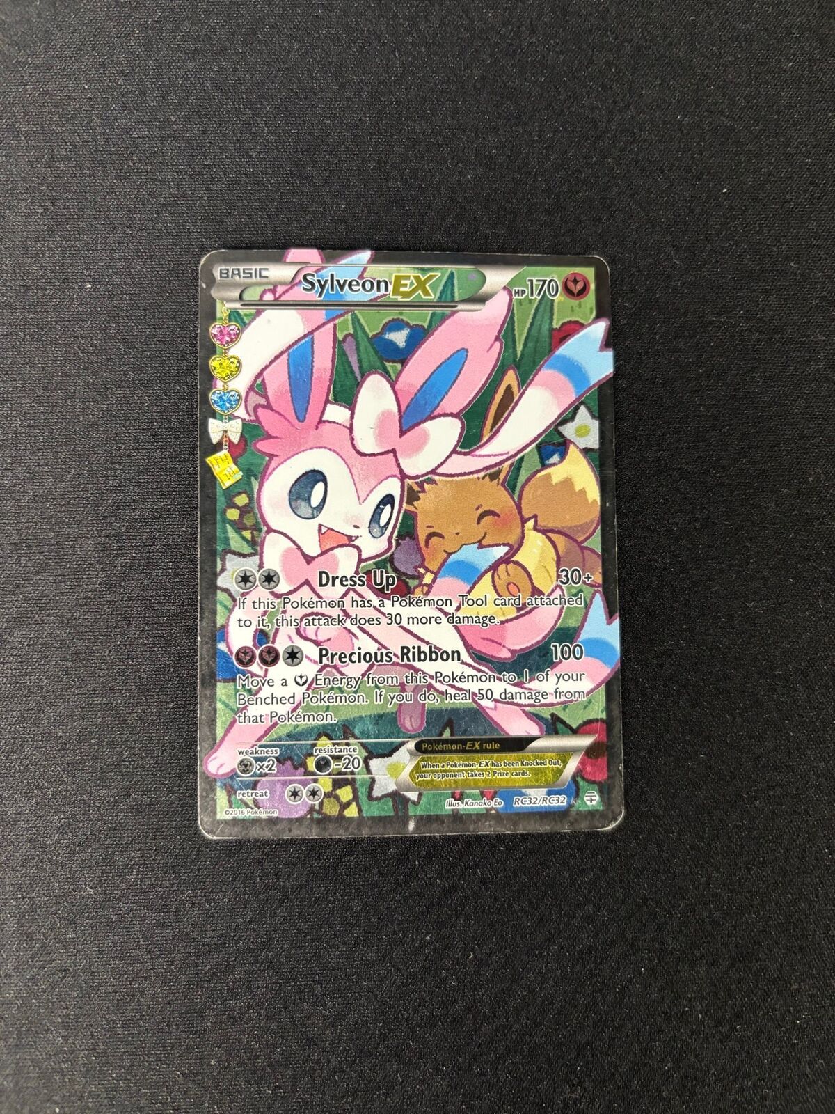 Sylveon EX – Generations: Radiant Collection – Full Art – #RC32 – MP
