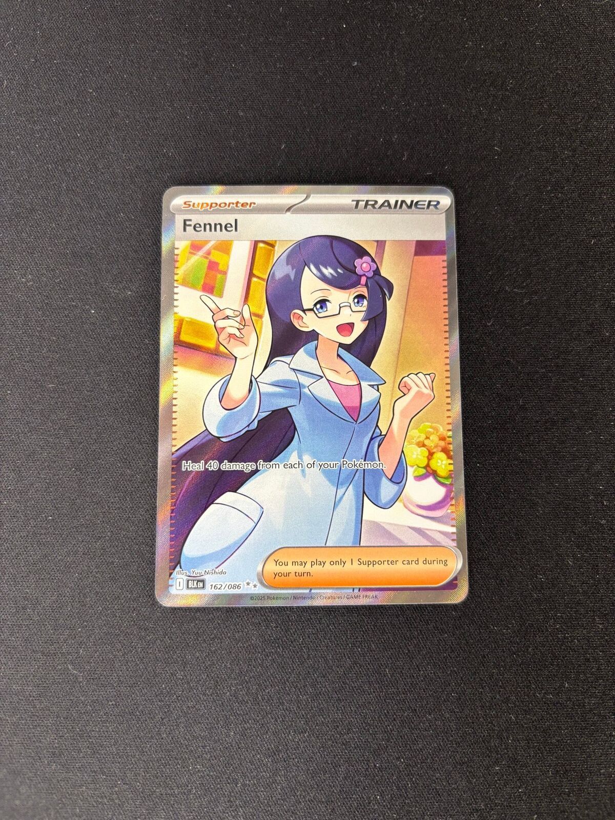 Fennel – Black Bolt – #162/086 – NM