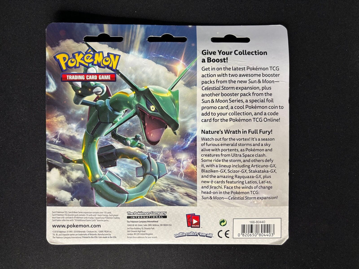 Celestial Storm – 3-Pack Blister (Tapu Lele) – Sealed