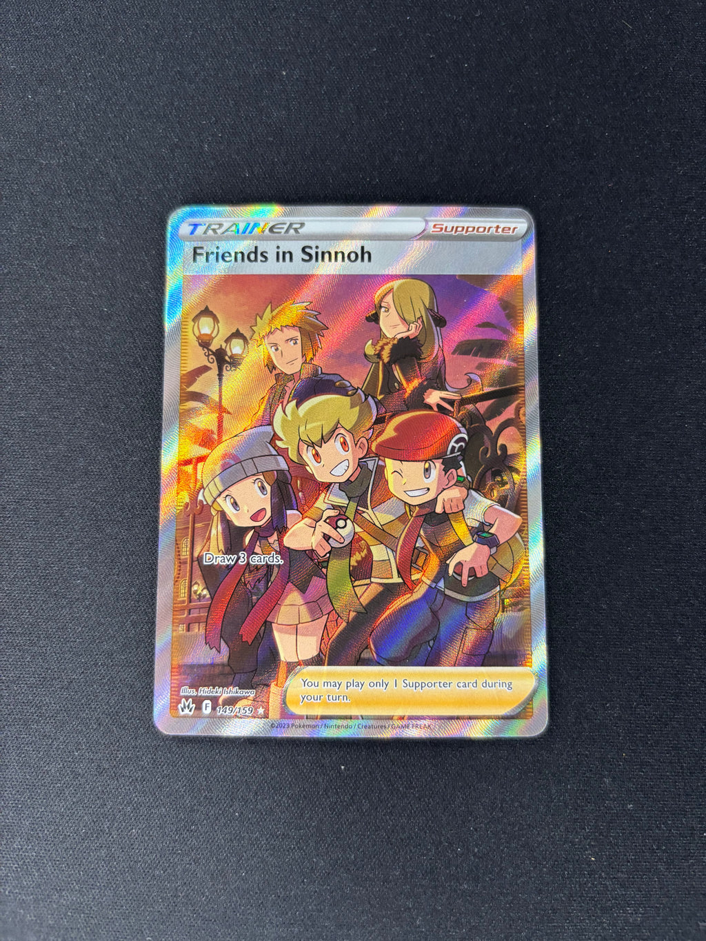 Friends in Sinnoh – Crown Zenith – Full Art – #149/159 – NM