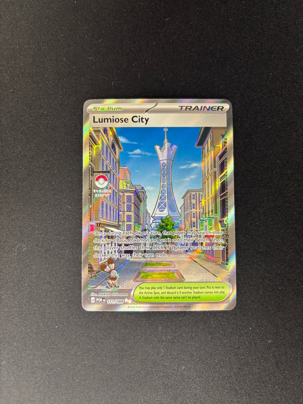 Lumiose City – Perfect Order – #111/088 – NM