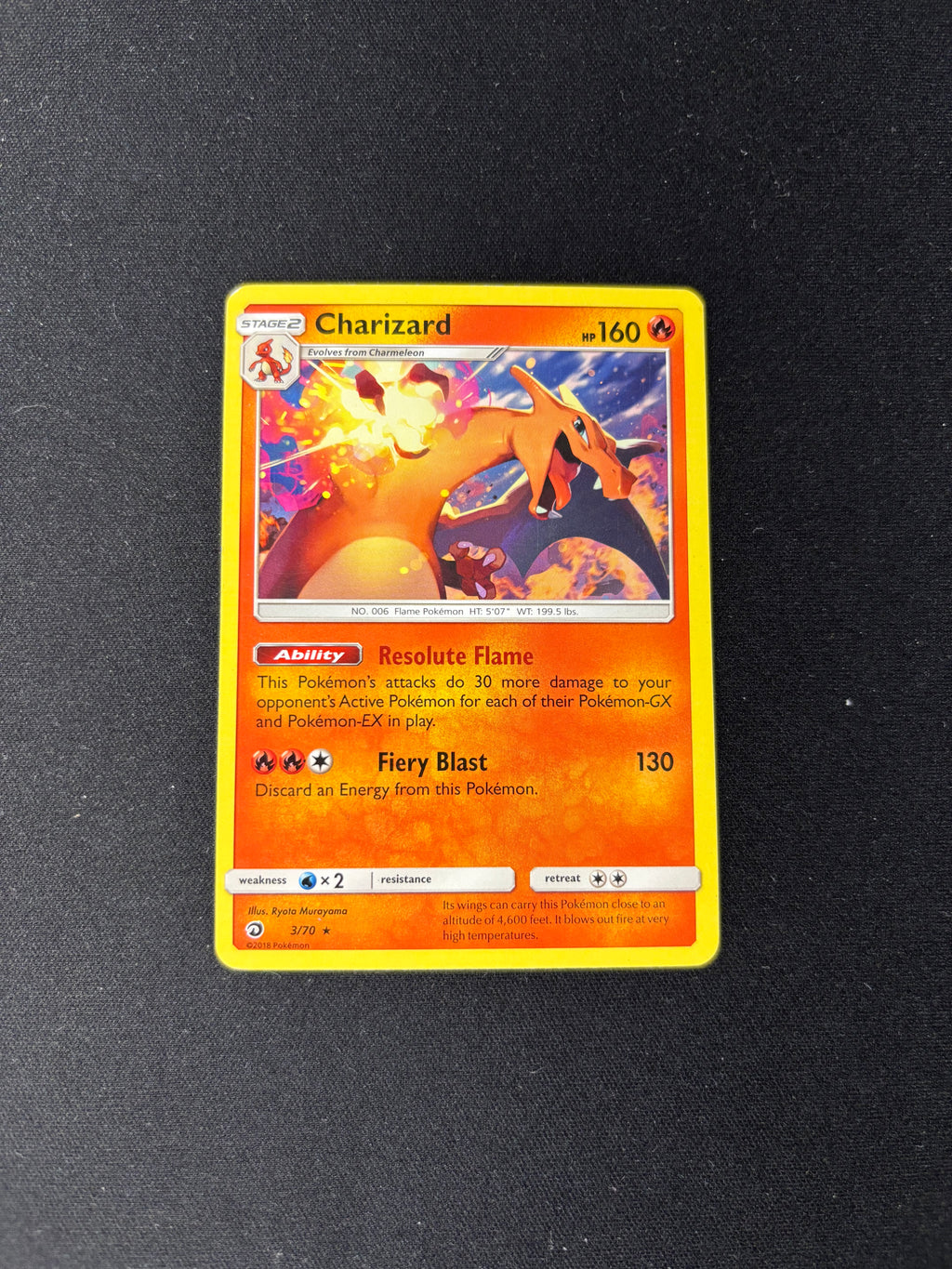 Charizard – Deck Exclusives – Let's Play, Eevee! – #003/070 – LP