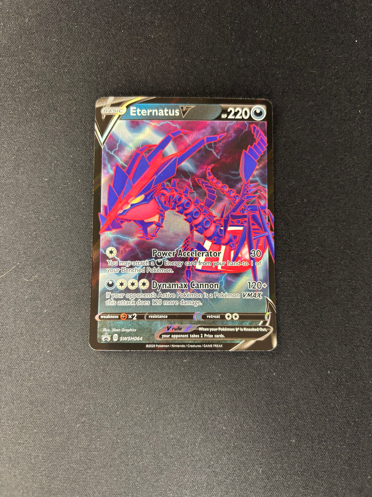 Eternatus V – Sword & Shield Promo – #SWSH064 – NM