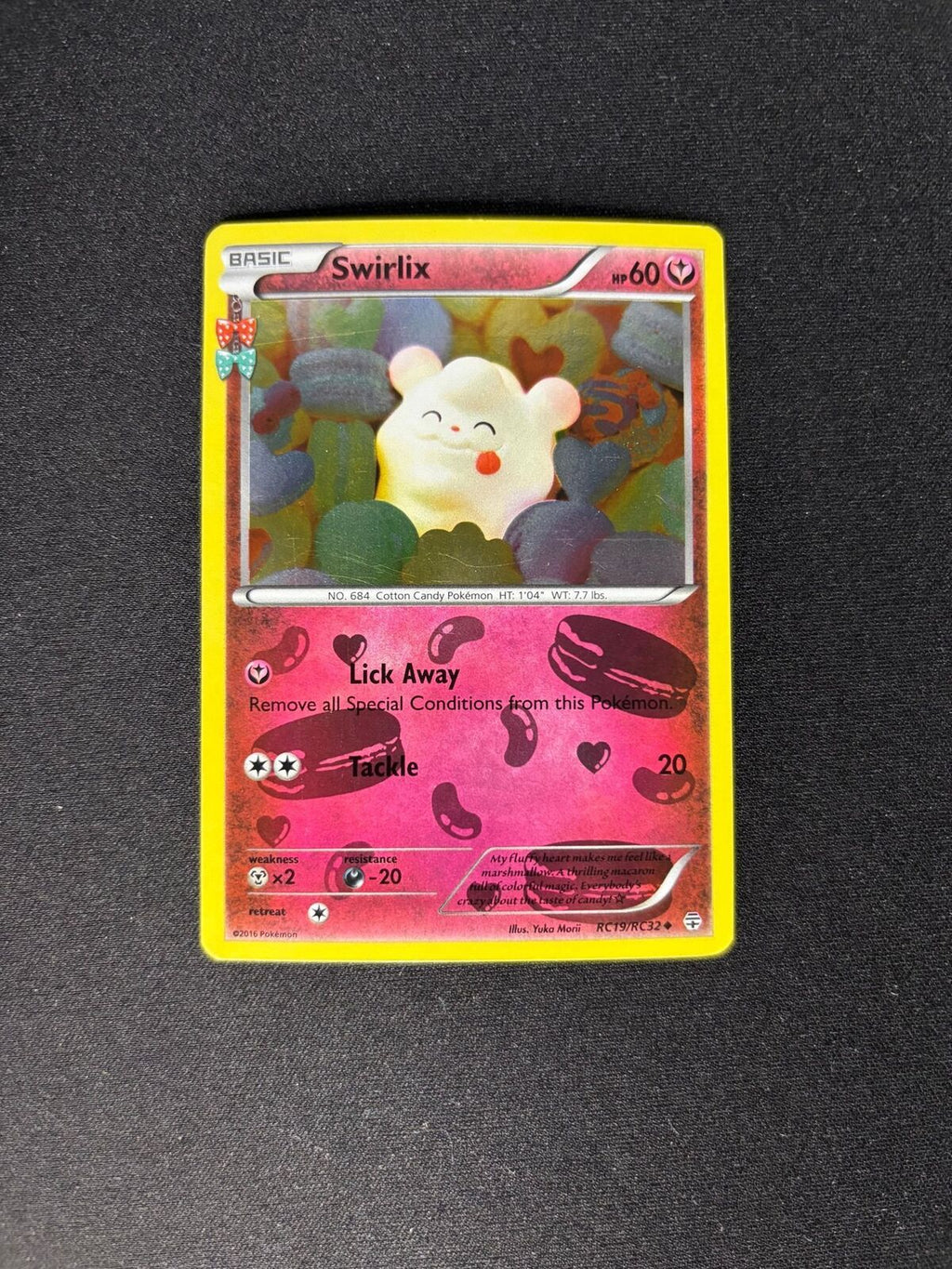 Swirlix – Generations: Radiant Collection – #RC19/RC32 – NM