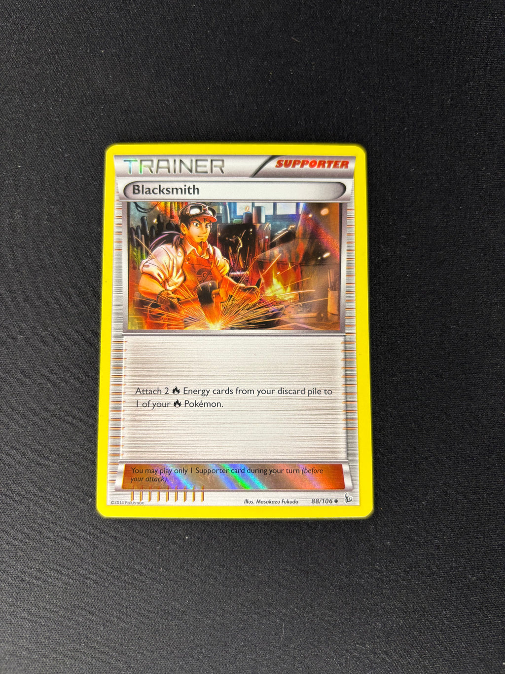 Blacksmith – Miscellaneous Cards & Products – Sheen Holo – Reverse Holo – #088/106 – LP