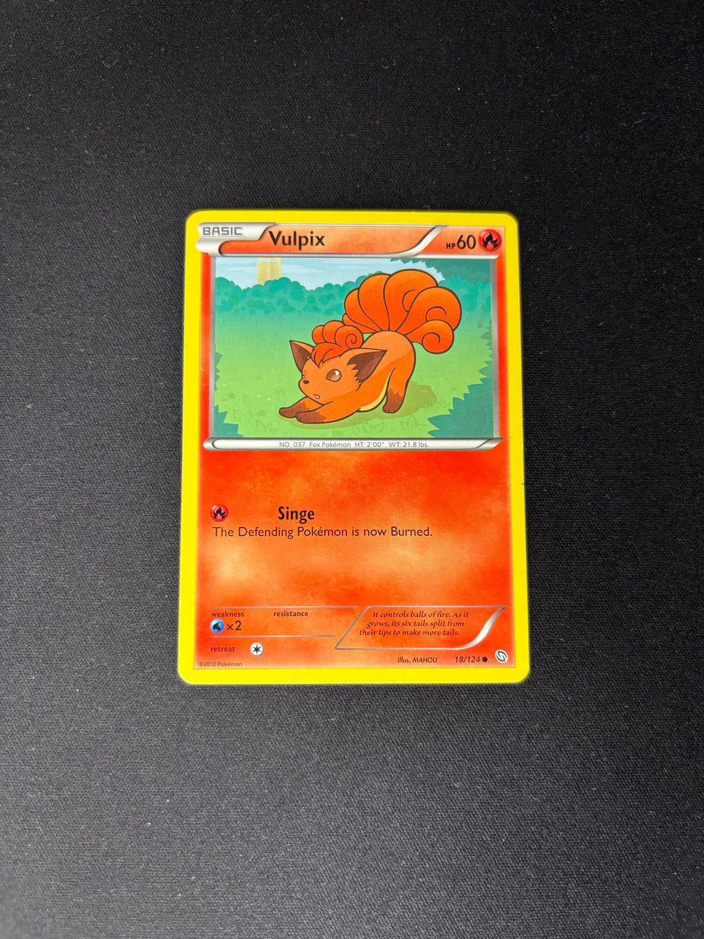 Vulpix – Dragons Exalted – #18 – LP
