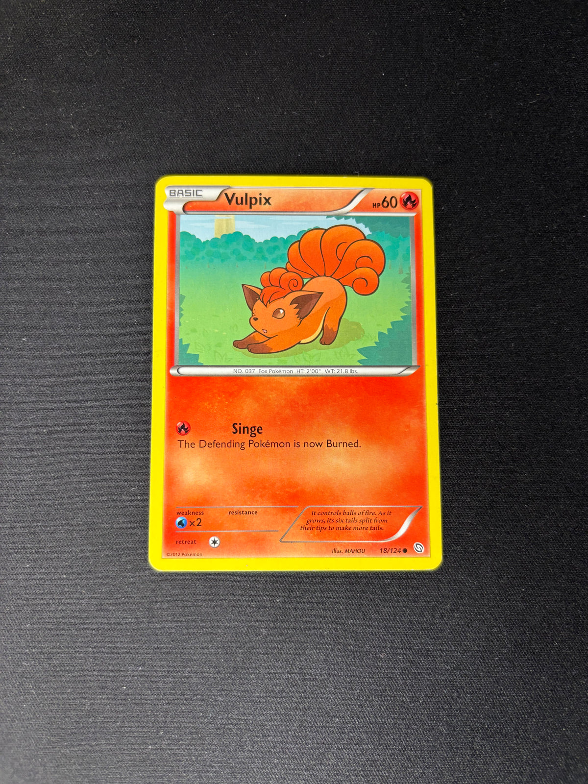 Vulpix – Dragons Exalted – #18 – LP