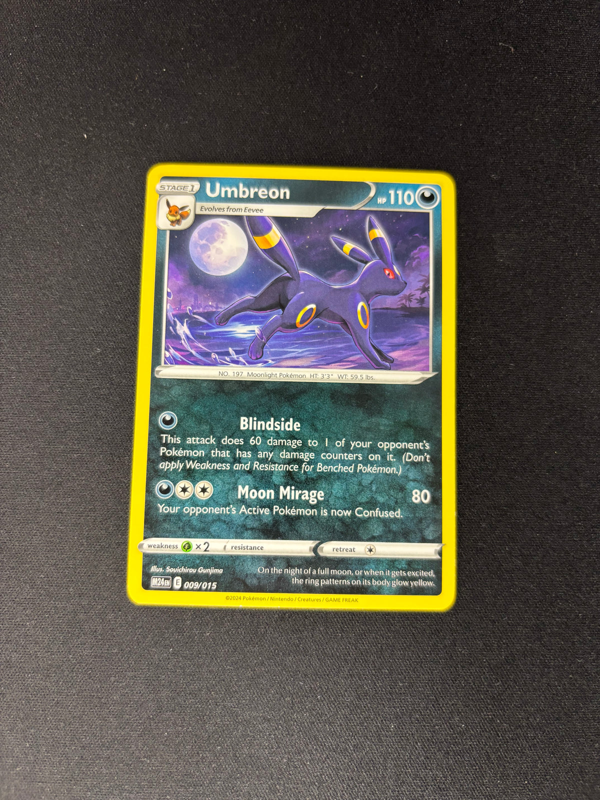 Umbreon – McDonald's Promos 2024 – #009/015 – NM
