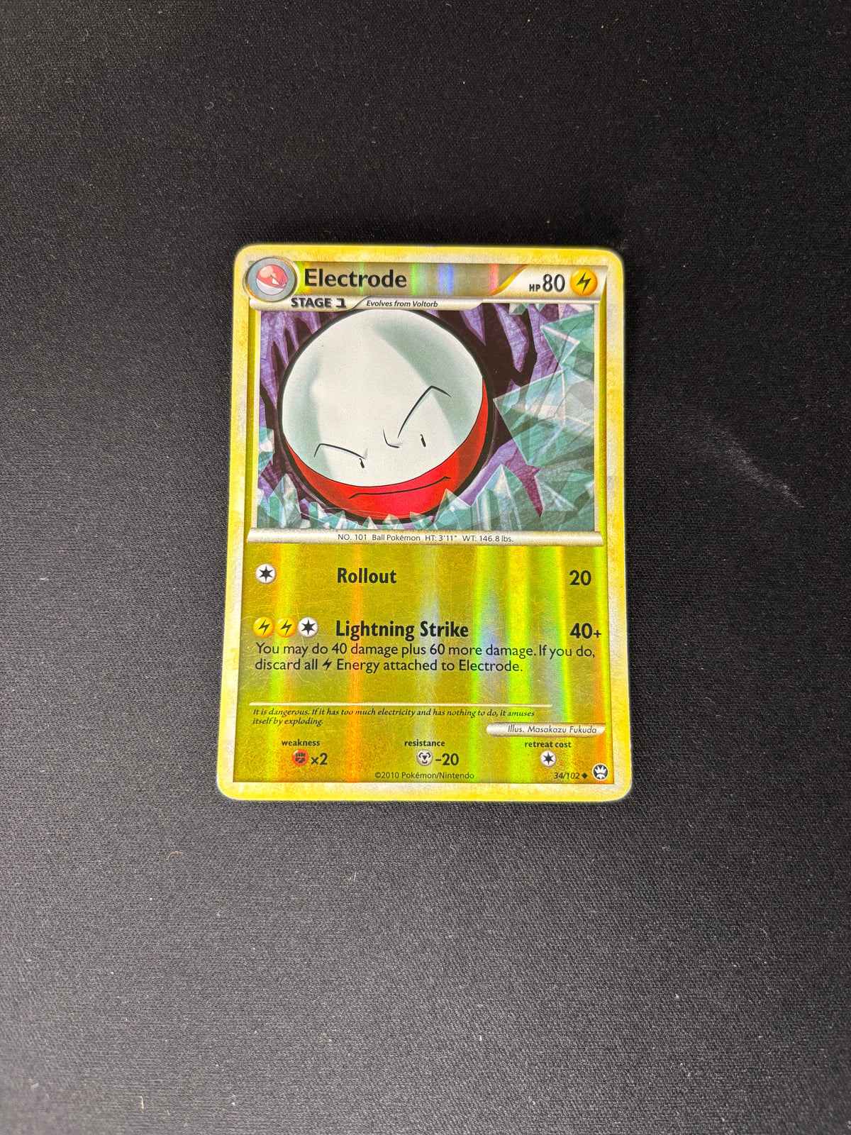 Electrode – Triumphant – Reverse Holo – #34 – HP
