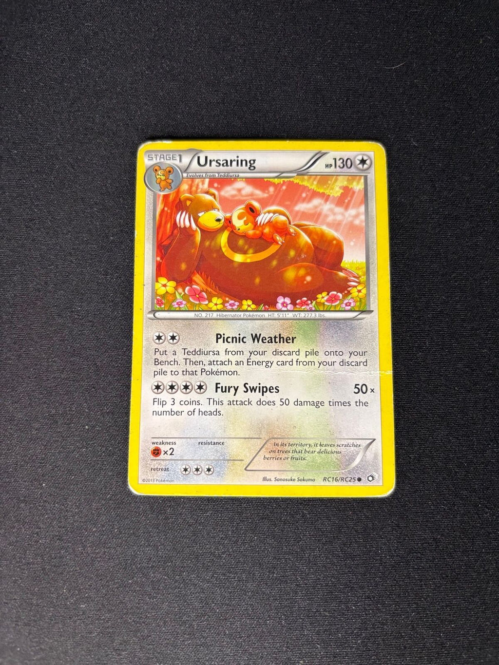 Ursaring – Legendary Treasures: Radiant Collections – #RC16/RC25 – DMG