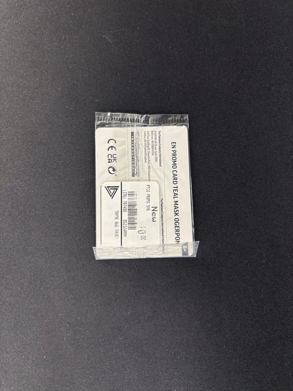 Teal Mask Ogerpon – GameStop Exclusive Promo – Cosmos Holo – #024/167 – Sealed