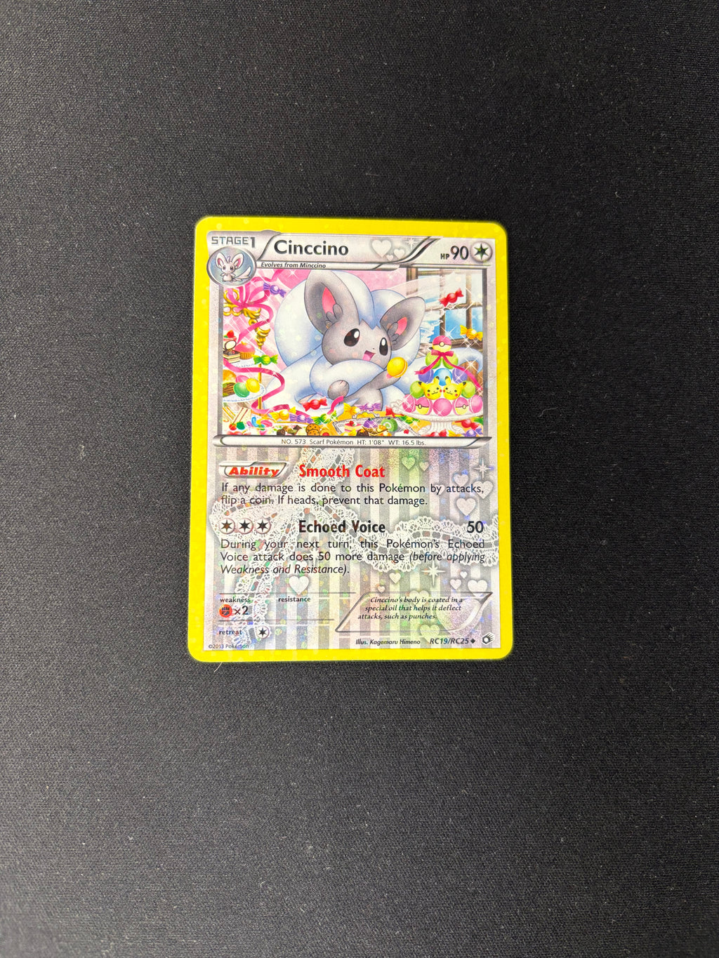 Cinccino – Legendary Treasures: Radiant Collections – #RC19 – MP