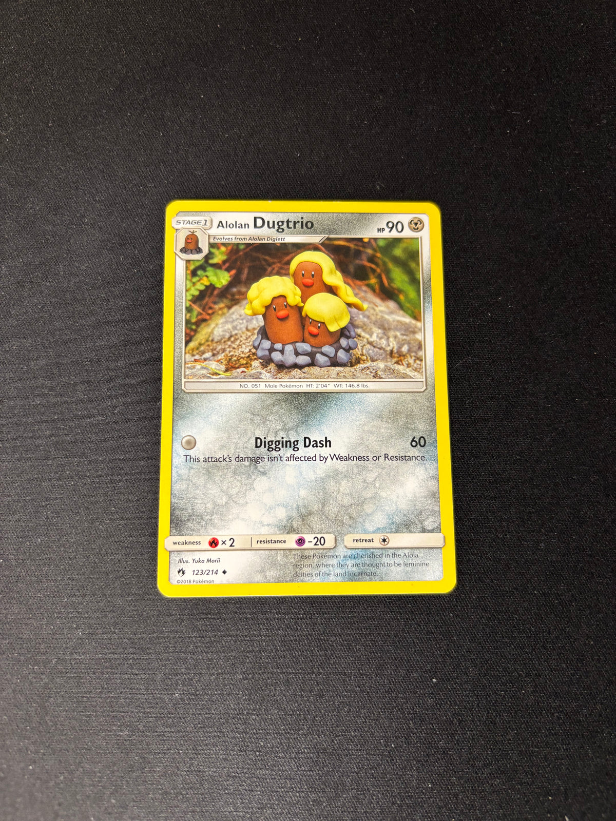Alolan Dugtrio – Lost Thunder – #123 – LP