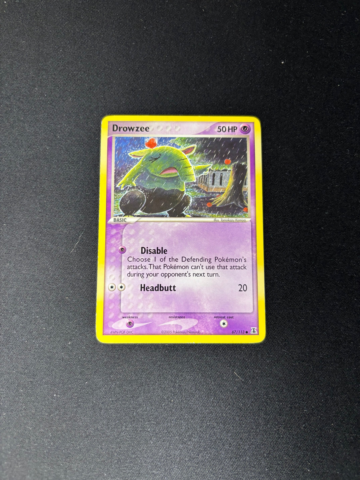 Drowzee – EX Delta Species – #67 – MP