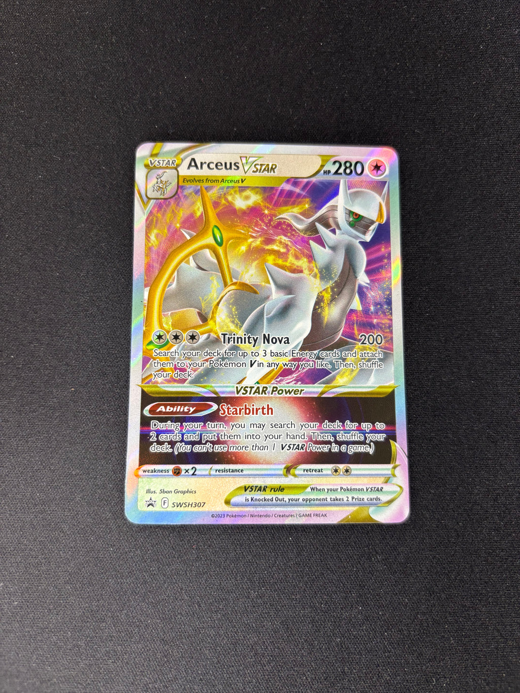Arceus VSTAR – Sword & Shield Promo – #SWSH307 – NM