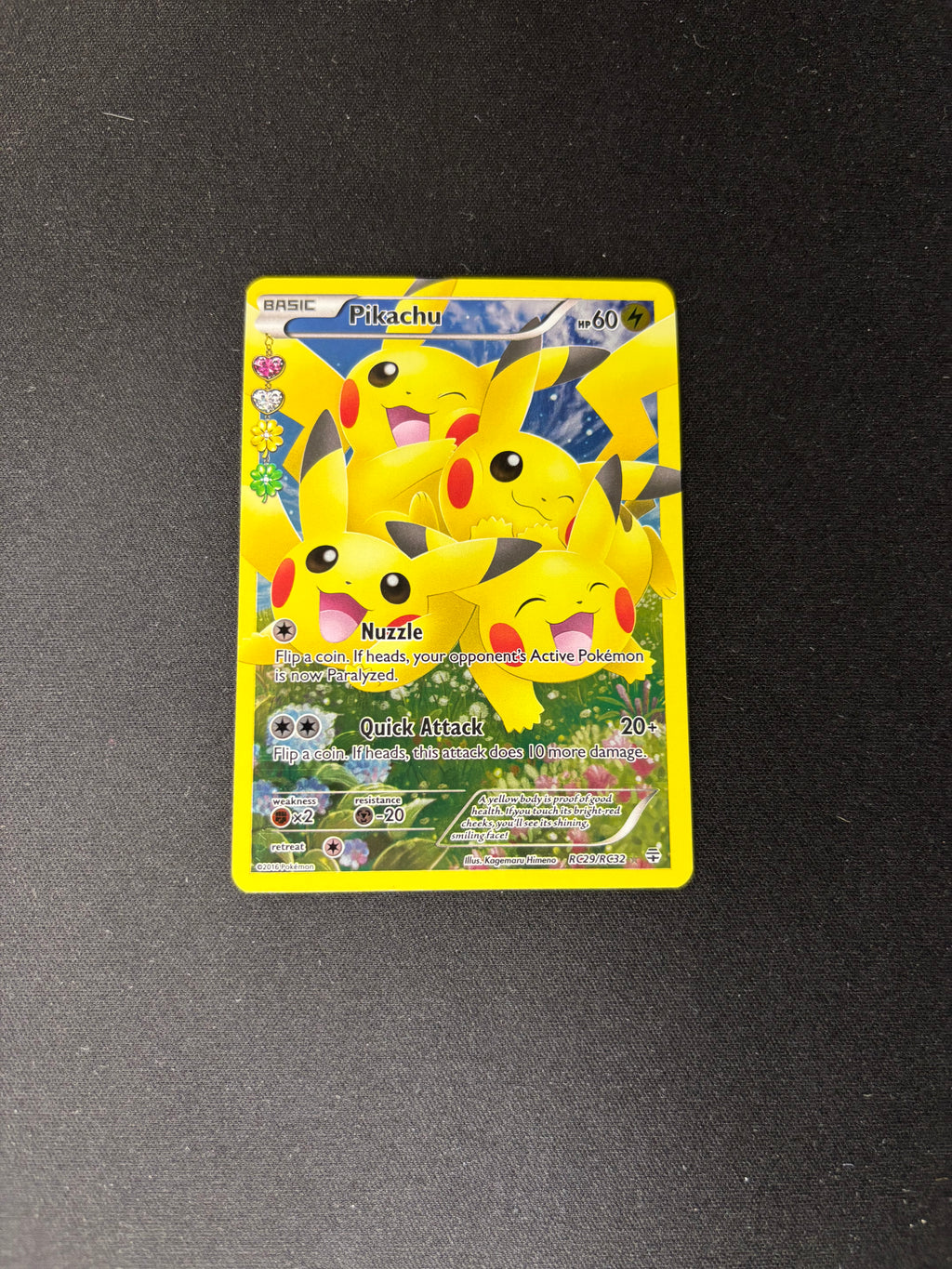 Pikachu – Generations: Radiant Collection – Full Art – #RC29 – NM