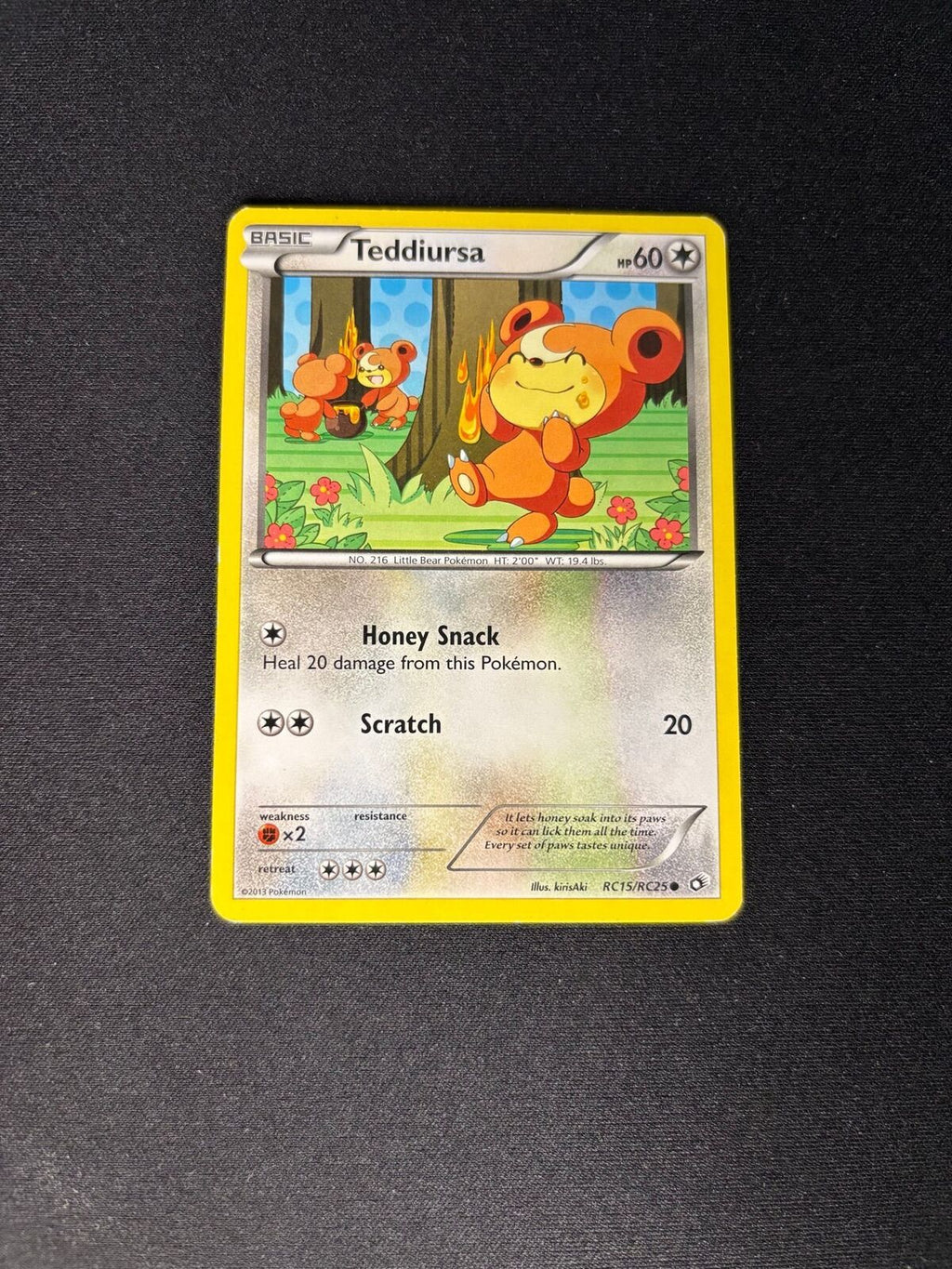 Teddiursa – Legendary Treasures: Radiant Collections – #RC15/RC25 – MP