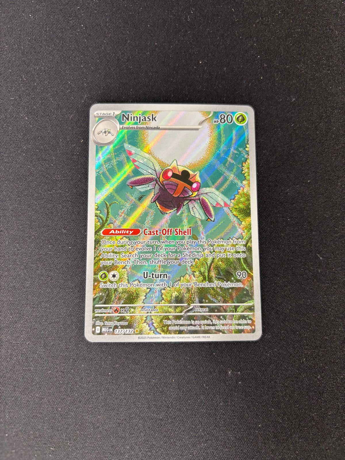Ninjask – Mega Evolution – Illustration Rare – #137/132 – NM