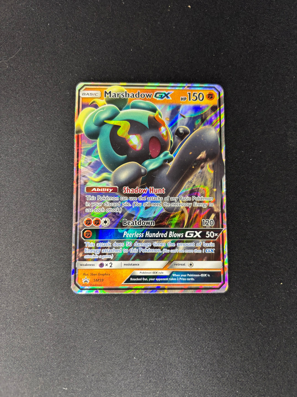 Marshadow GX – Sun & Moon Promo – #SM59 – HP
