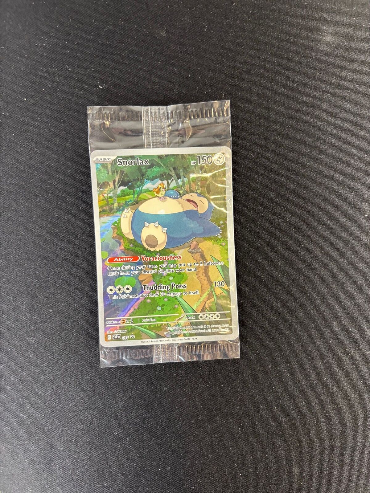 Snorlax – SV 151 Promo – Illustration Rare – #051 – Sealed