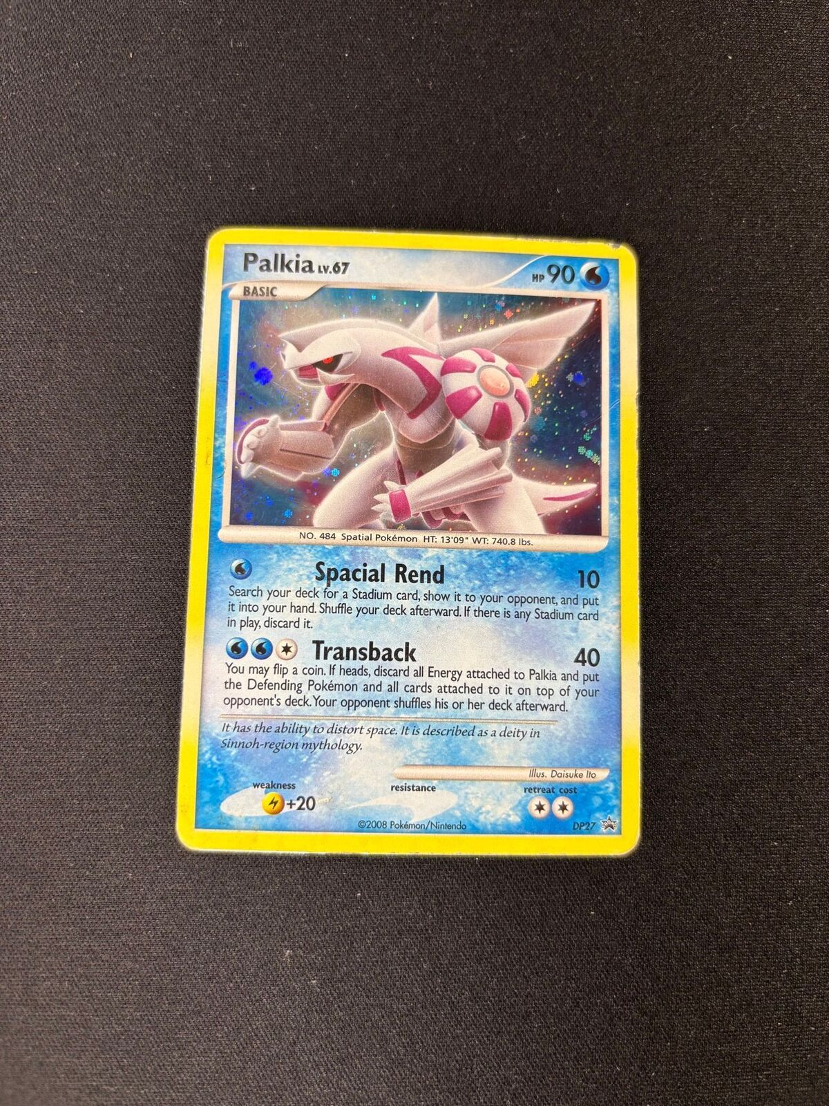 Palkia – Diamond and Pearl Promos – #DP27 – HP