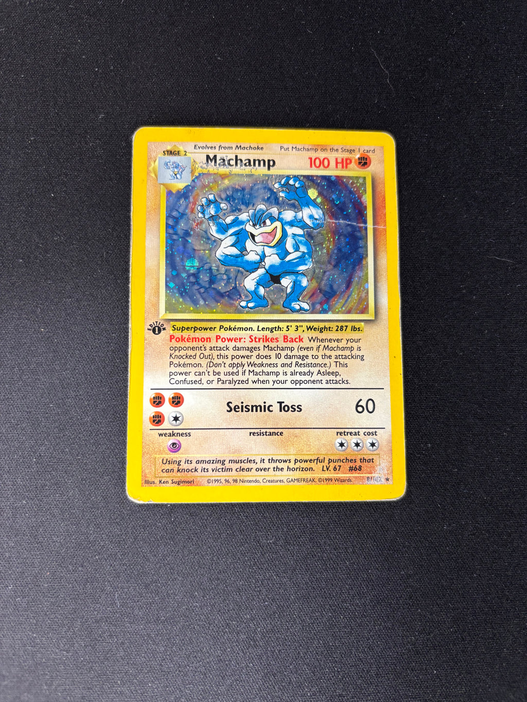 Machamp – Deck Exclusives – 1st Edition – #008/102 – DMG