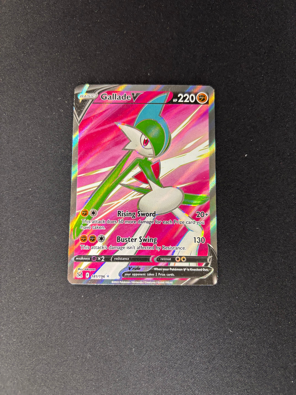 Gallade V – Lost Origin – Full Art – #181/196 – LP