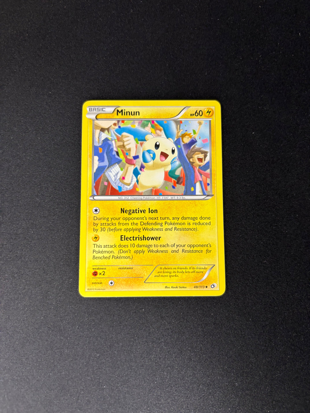 Minun – Legendary Treasures – #48 – NM