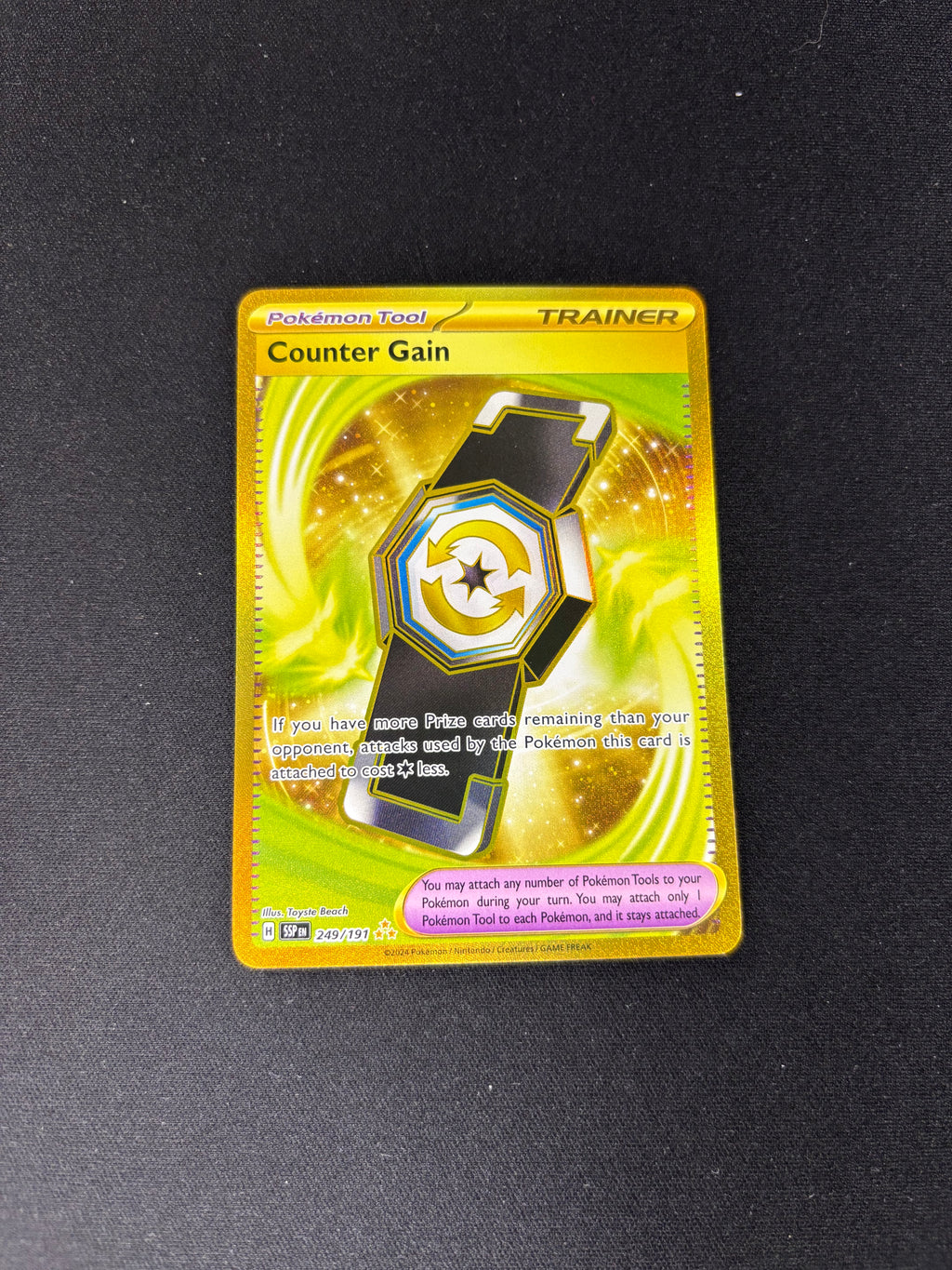 Counter Gain – Surging Sparks – Hyper Rare – #249/191 – NM
