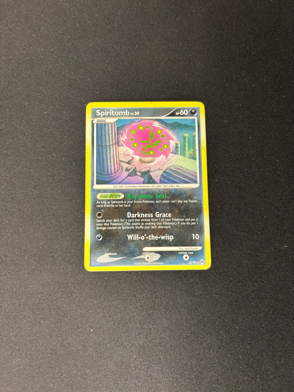 Spiritomb – Platinum Arceus – #32/99 – HP