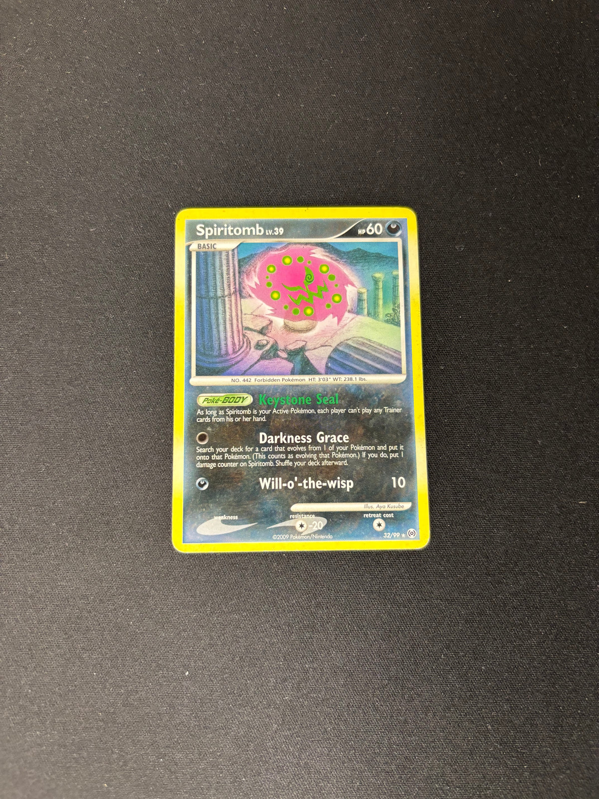 Spiritomb – Platinum Arceus – #32/99 – HP