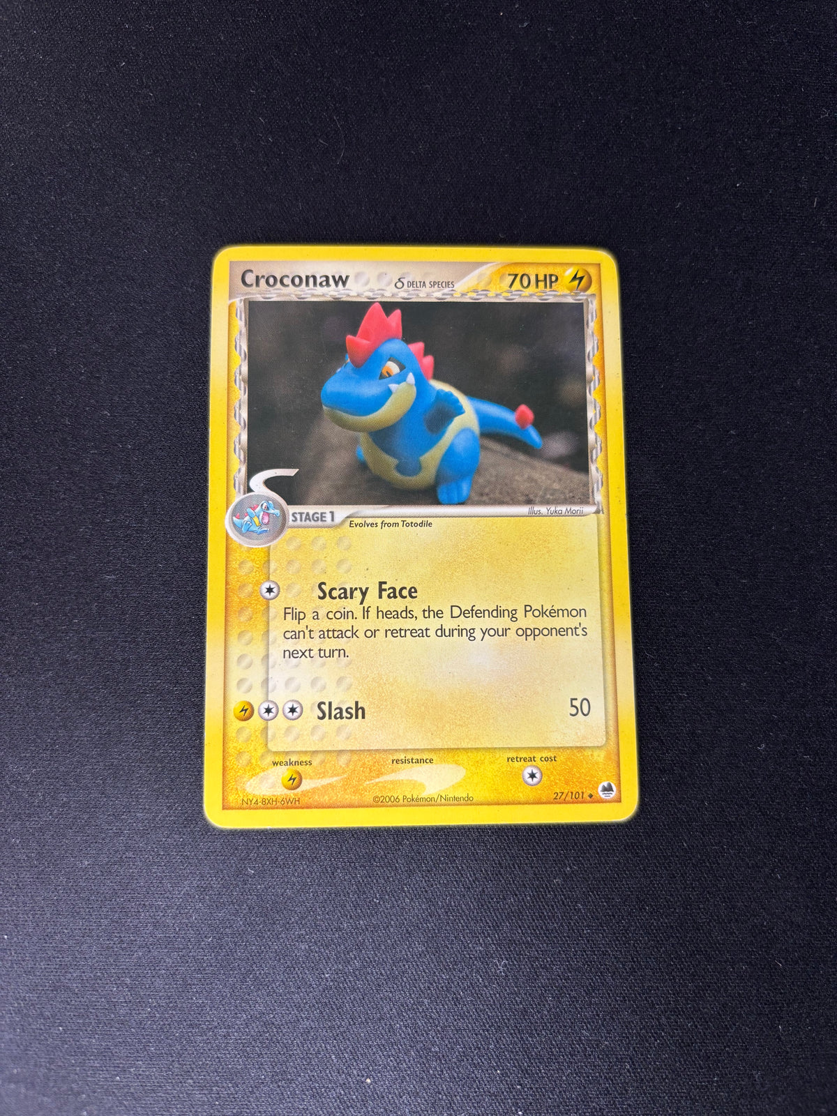 Croconaw – EX Dragon Frontiers – Delta Species – #27/101 – LP