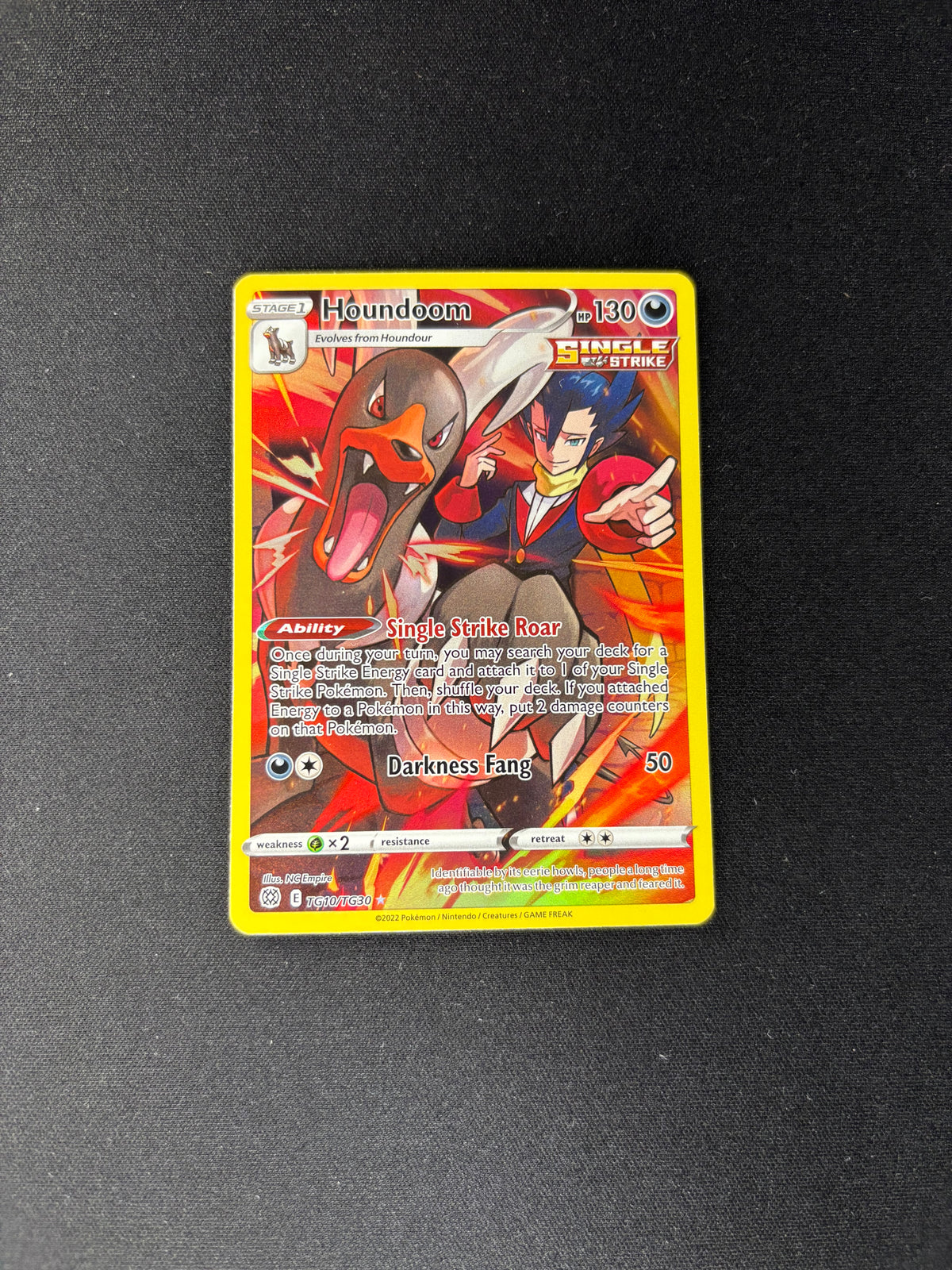 Houndoom – Brilliant Stars Trainer Gallery – #TG10/TG30 – LP