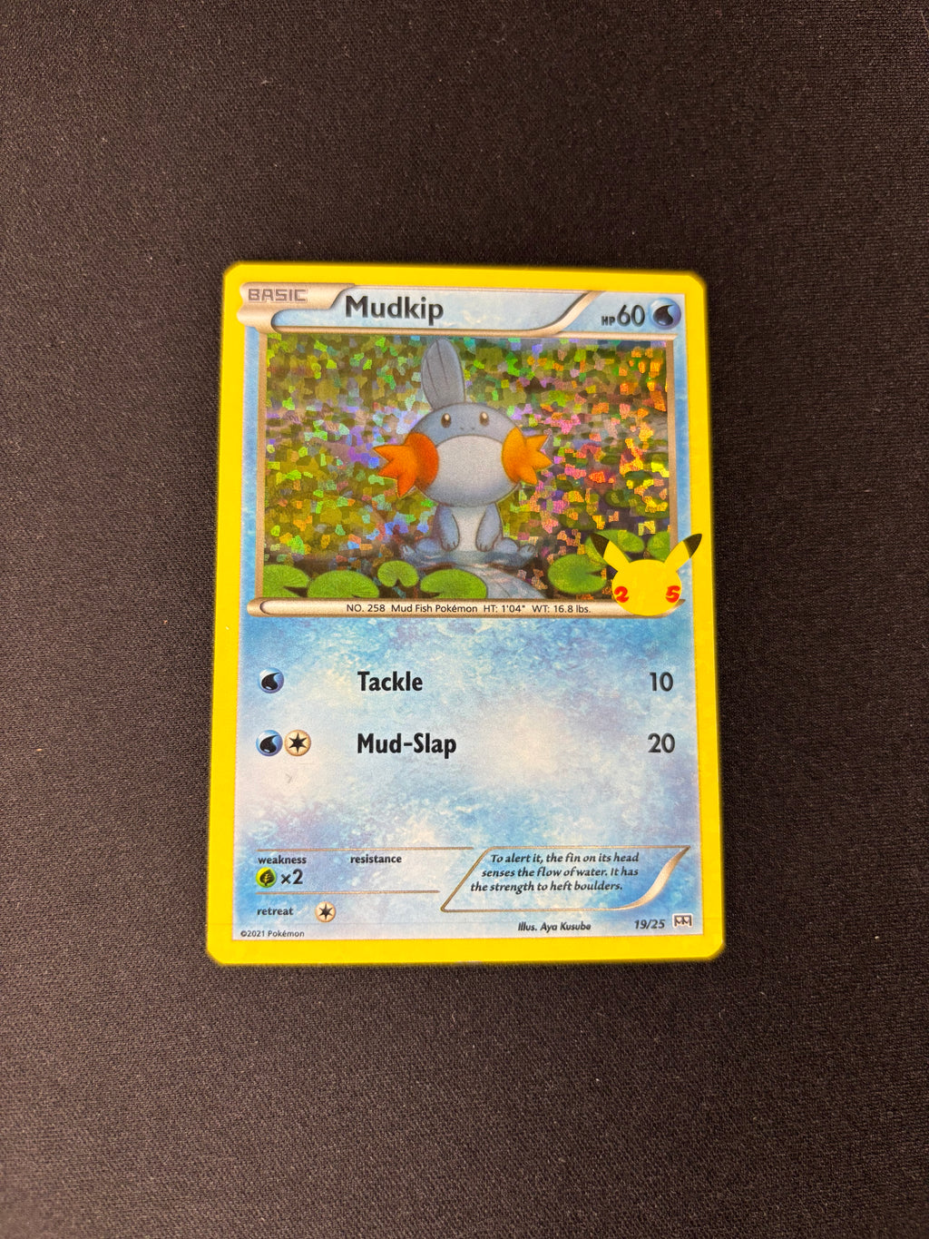 Mudkip – McDonald's 25th Anniversary Promos – #19/25 – NM