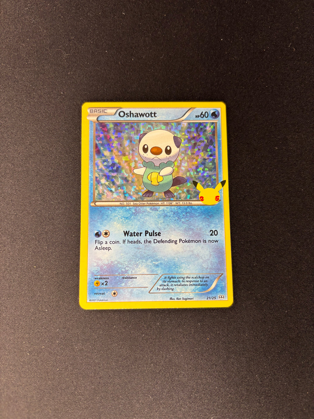 Oshawott – McDonald's 25th Anniversary Promos – #21/25 – NM