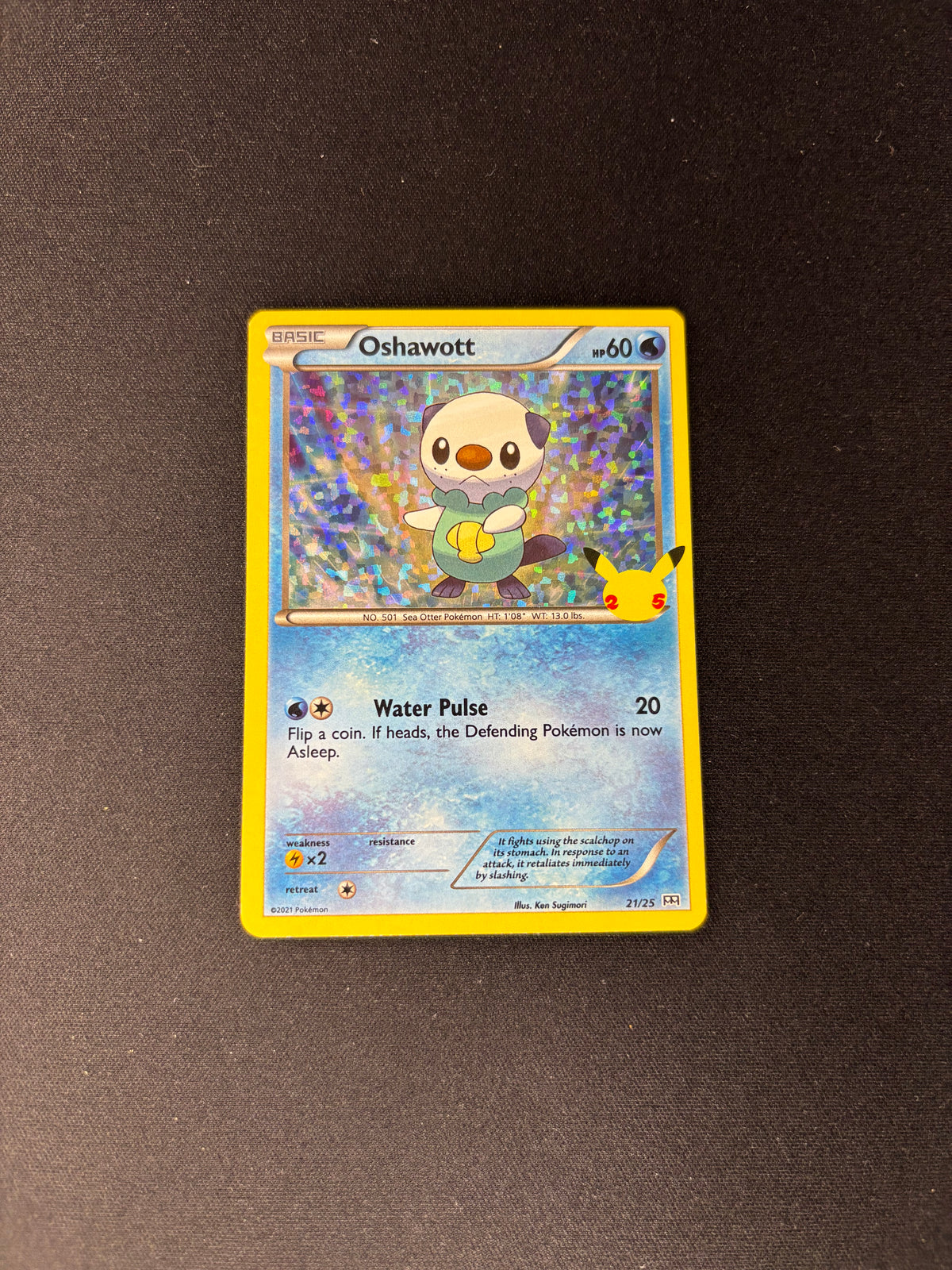 Oshawott – McDonald's 25th Anniversary Promos – #21/25 – NM
