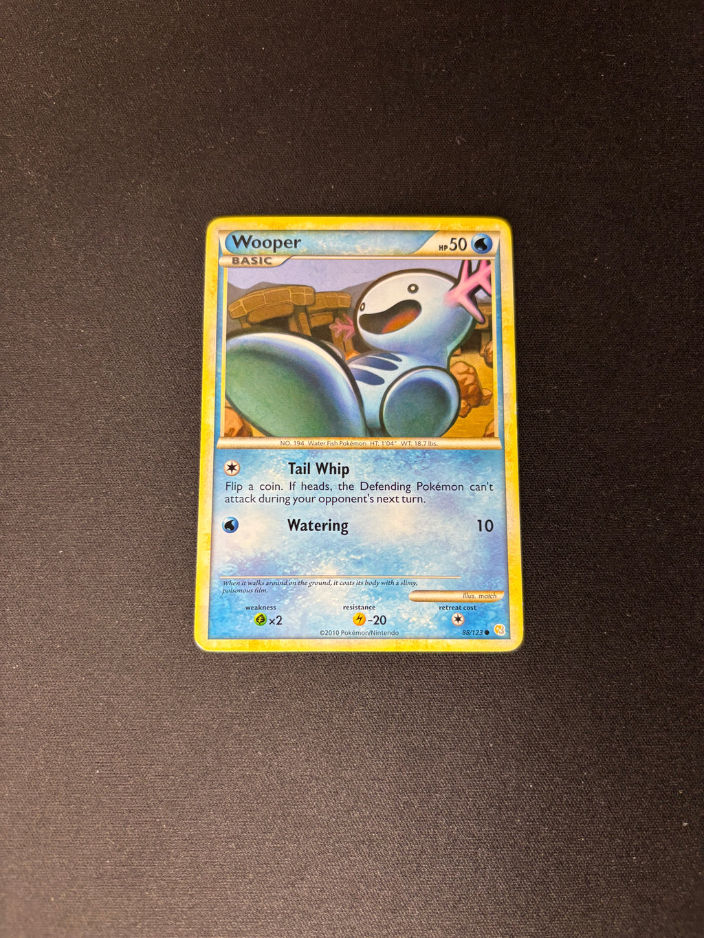 Wooper – HeartGold SoulSilver – #88 – LP