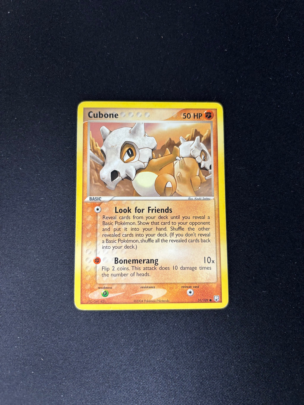 Cubone – EX Team Rocket Returns – #51 – LP