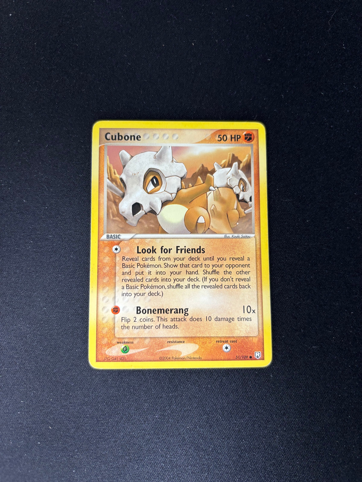 Cubone – EX Team Rocket Returns – #51 – LP