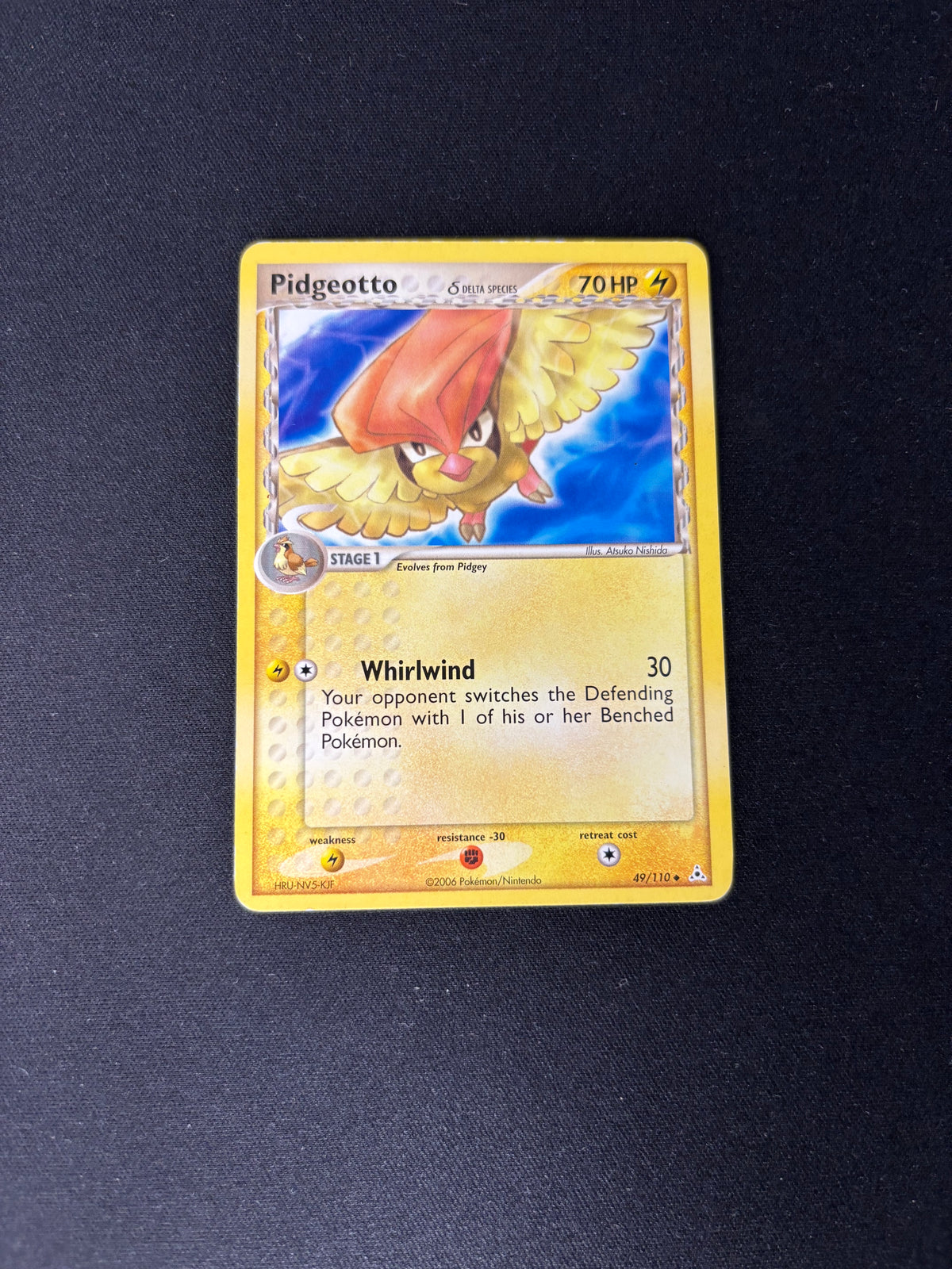Pidgeotto – EX Holon Phantoms – Delta Species – #49 – MP
