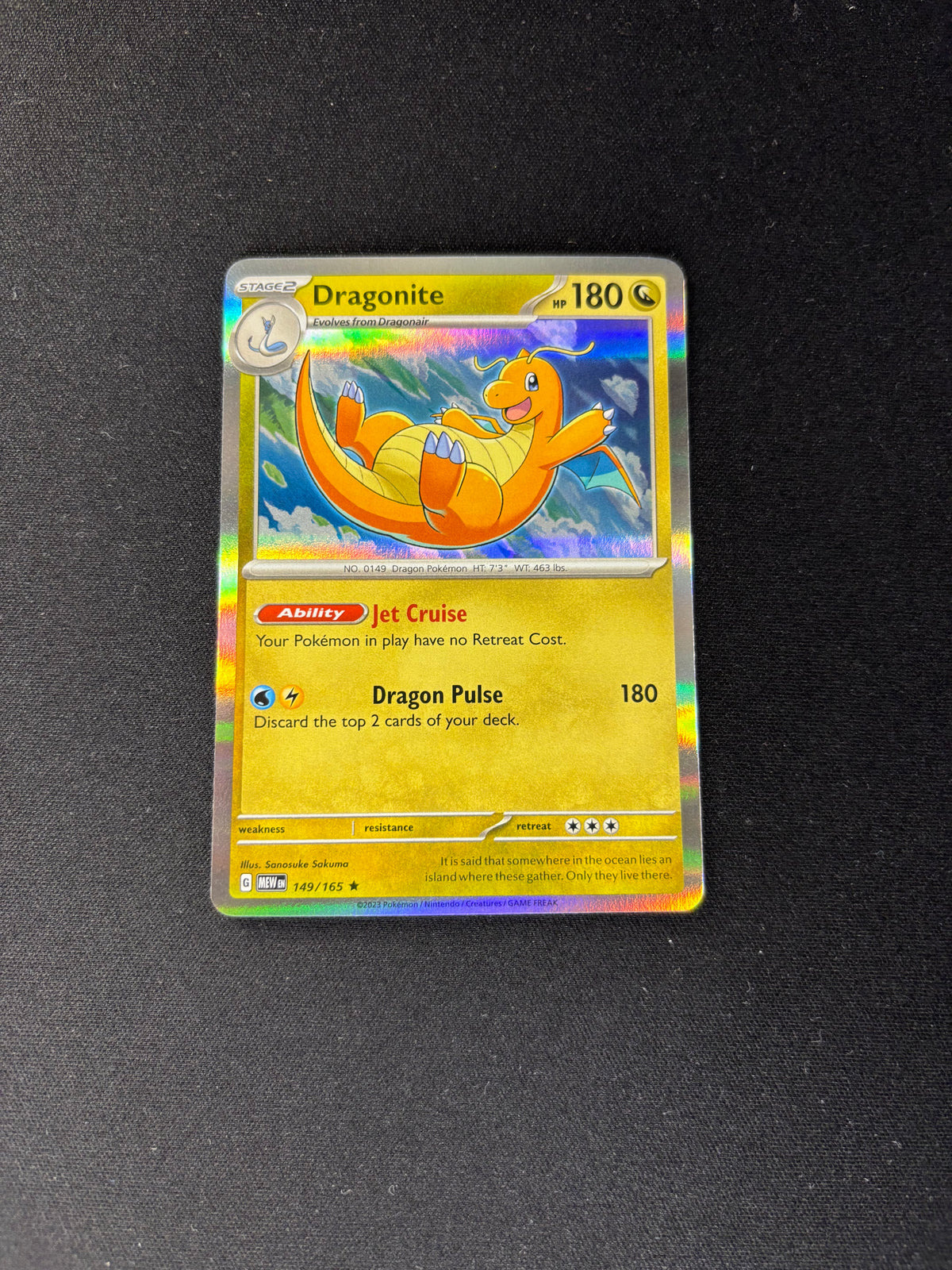 Dragonite – SV: 151 – #149/165 – NM