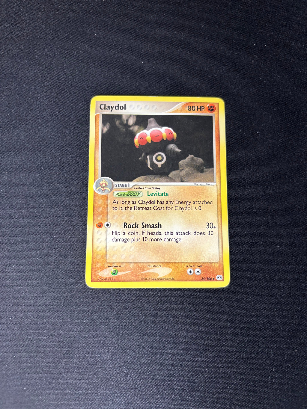 Claydol – EX Emerald – #24 – MP